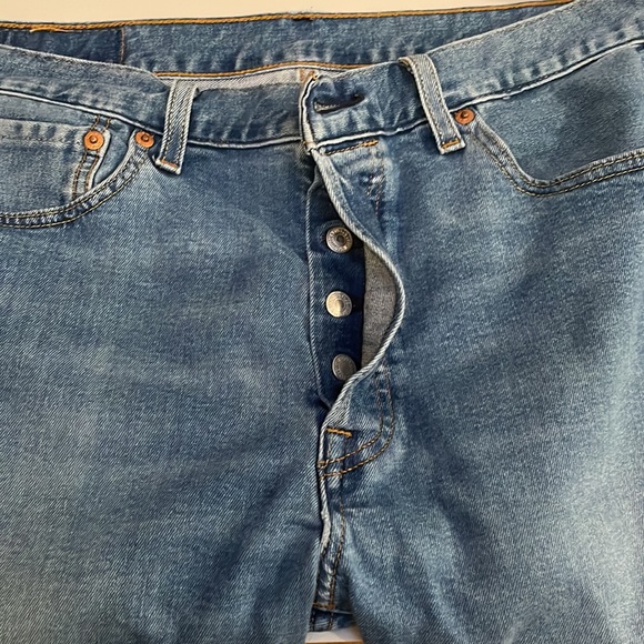 Men's 501 Jeans Original Fit , Blue, W33 L34 - Picture 8 of 13